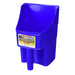 3 Quart Plastic Enclosed Feed Scoop Color Blue