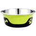 ThermoCool Insulated Pet Bowl Color Green