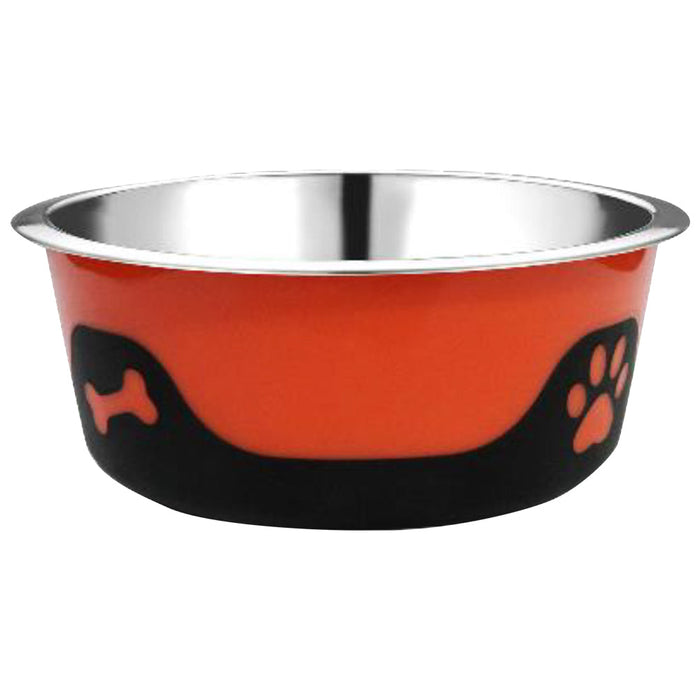 ThermoCool Insulated Pet Bowl Color Red