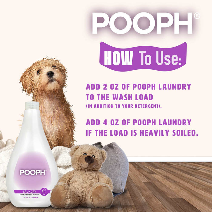 Pooph Pet Laundry Odor Eliminator, 20 oz