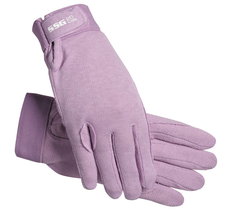 SSG Velcro Wrist Gripper Glove - Lilac XSmall/5 