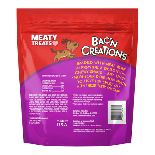 Meaty Treats Bakn Creations Bacon, 25 oz. Size 25 oz