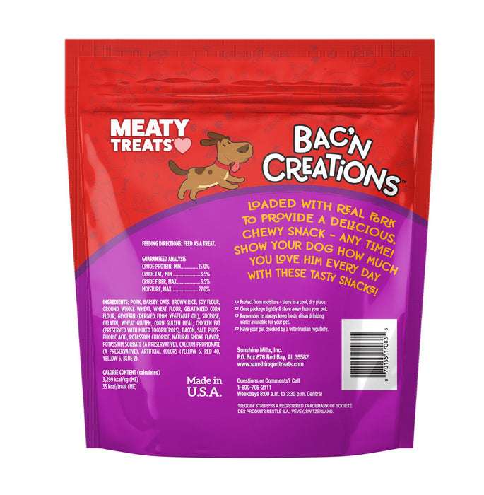 Meaty Treats Wavy Strips, 40 oz. Size 40 oz