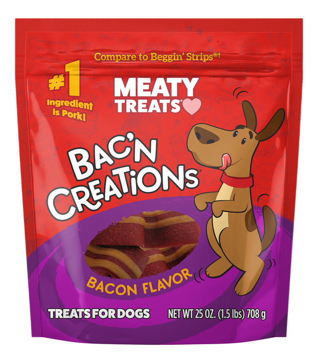 Meaty Treats Wavy Strips, 40 oz. Size 40 oz