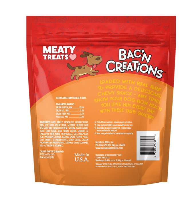 Meaty Treats Wavy Strips, 40 oz. Size 40, oz