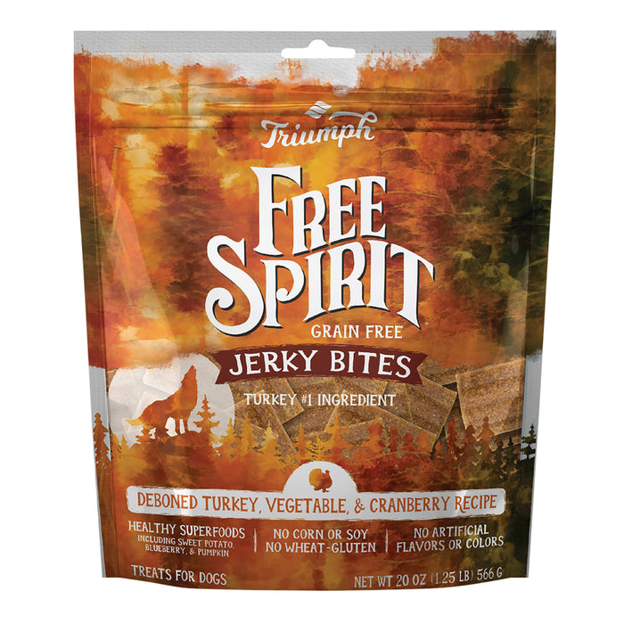 Free Spirit Deboned Jerky Bites, 20 oz Size 20 oz