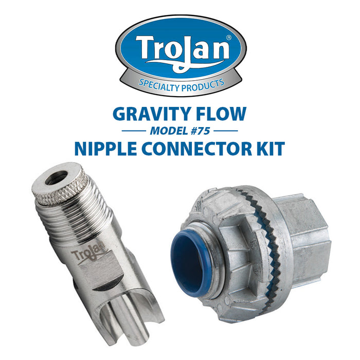 Gravity Flow Model 75 Nipple Connector