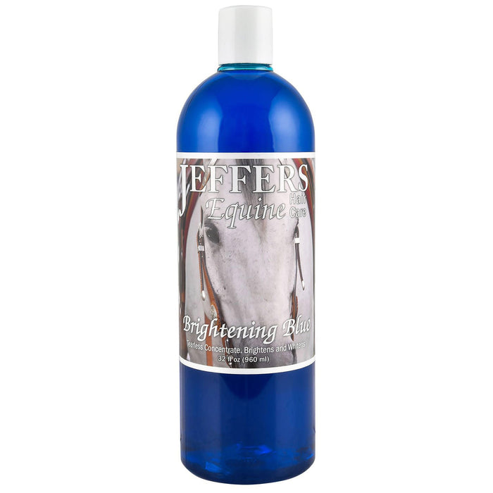 Jeffers Brightening Blue Whitening Shampoo for Horses