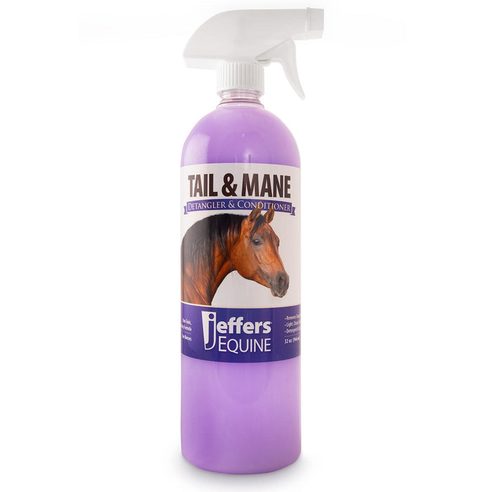 Jeffers Tail & Mane Detangler & Conditioner for Horses