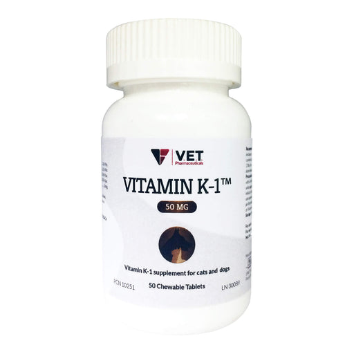 Vitamin K1 Chewable Tablets Size 50mg