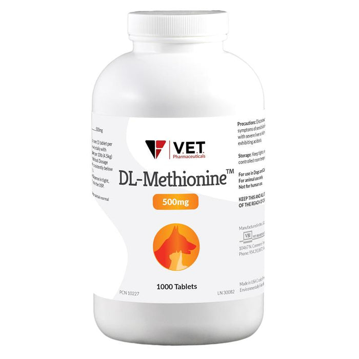 DL Methionine Tablets Size 500mg