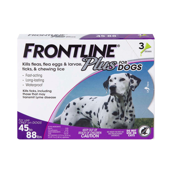 Frontline Plus for Dogs - Jeffers - Animal Health & Wellness > Flea & Tick Control