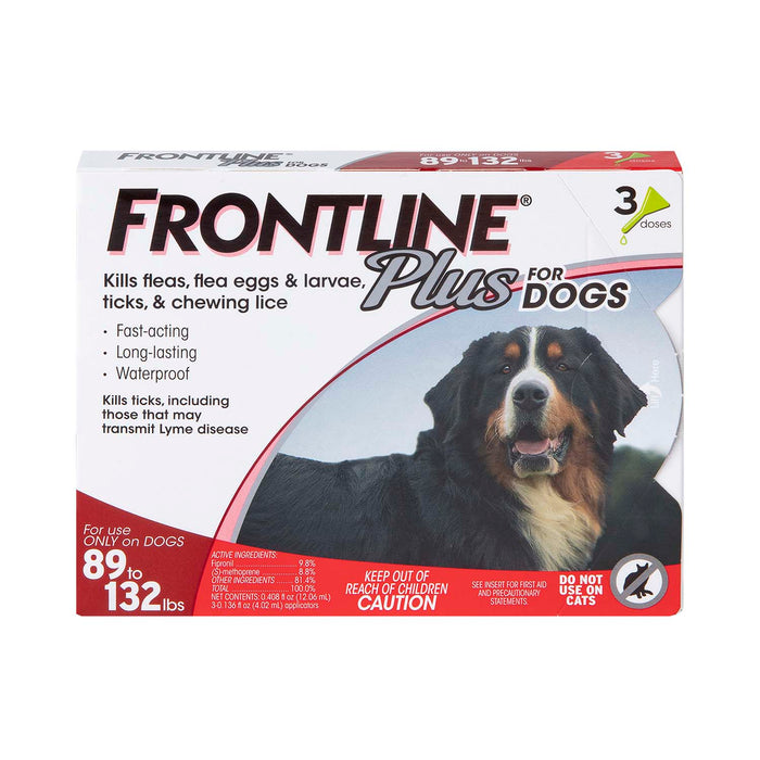 Frontline Plus for Dogs - Jeffers - Animal Health & Wellness > Flea & Tick Control