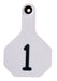 Y-Tex Numbered Cattle Ear Tag ID, Medium - White 101-125 