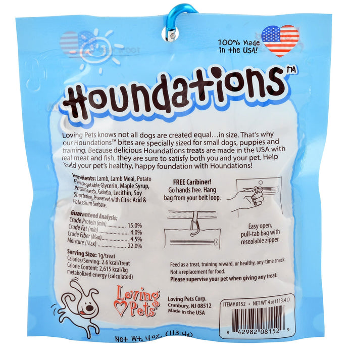 Houndations Small Dog Training Treats, 4 oz - Salmon  