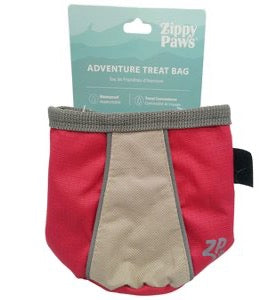 Zippy Paws Adventure Treat Bag Color Desert Red