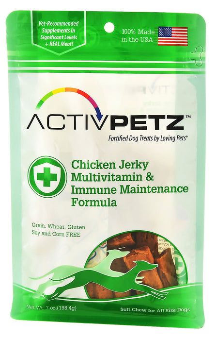 ActivPetz Multivitamin & Immune Maintenance Jerky Treats - Jeffers - Dog Supplies > Dog Treats > Jerky & Sausages