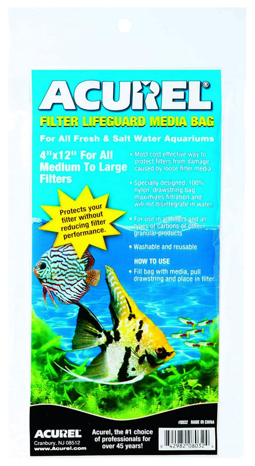 Acurel Carbon Filter Lifeguard Media Bags w/ Drawstring - Jeffers - Fish Supplies > Fish Supplies