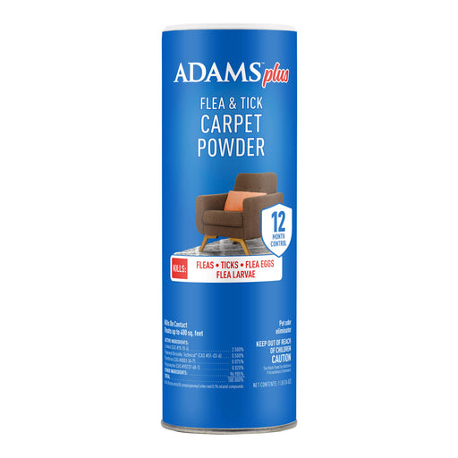 Adams Flea & Tick Carpet Powder, 16 oz - Jeffers - Animal Health & Wellness > Flea & Tick Control