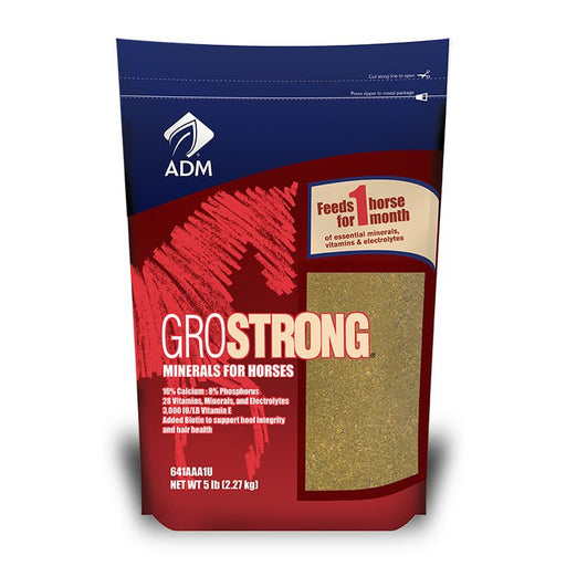 ADM GROSTRONG Granules Horse Supplement, 5 lb - Jeffers - Animal Health & Wellness > Vitamins & Supplements