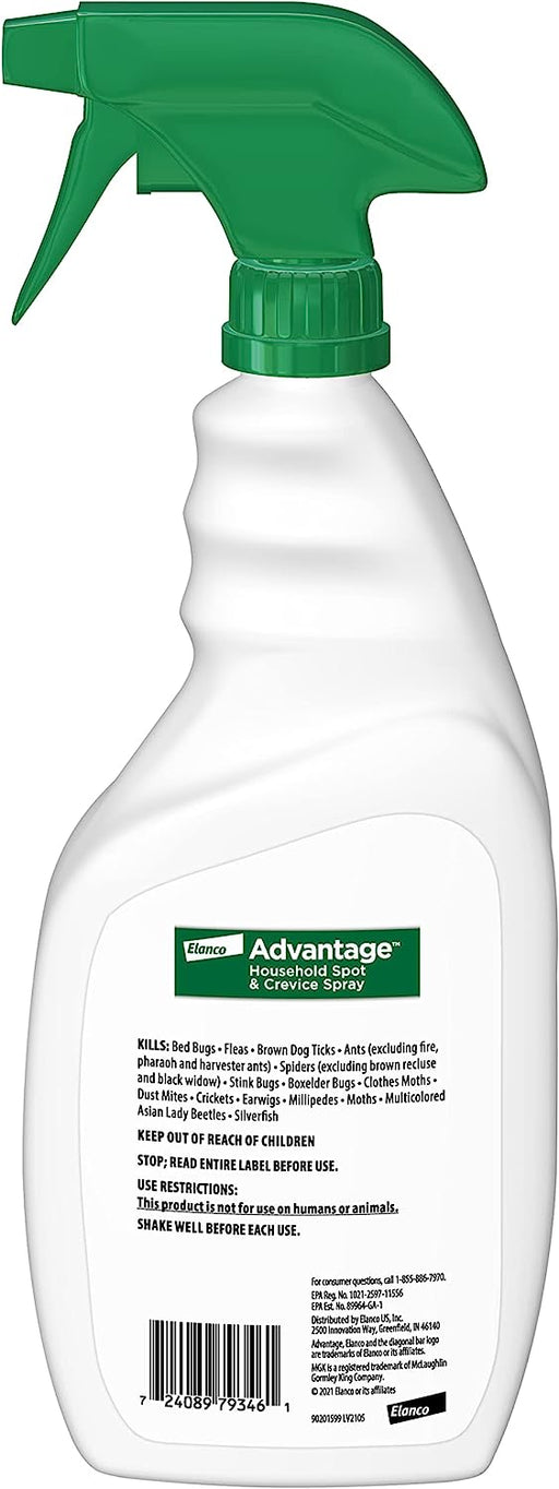 Advantage Household Spot & Crevice Spray, 24 oz - Jeffers - Farm & Ranch Supplies > Pest Control