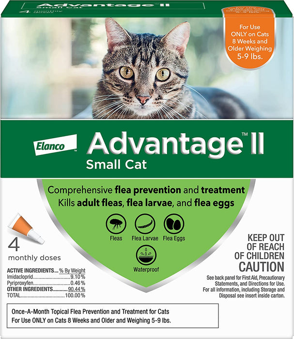 Advantage II for Cats - Jeffers - Animal Health & Wellness > Flea & Tick Control