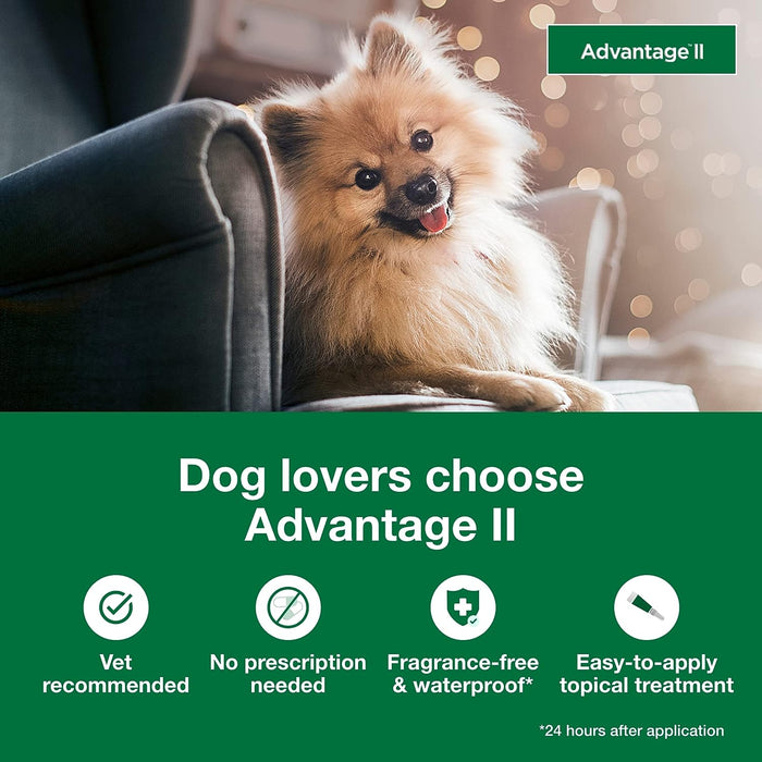 Advantage II for Dogs - Jeffers - Animal Health & Wellness > Flea & Tick Control