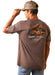 Ariat Farm Truck Short Sleeve T-Shirt Color Brown