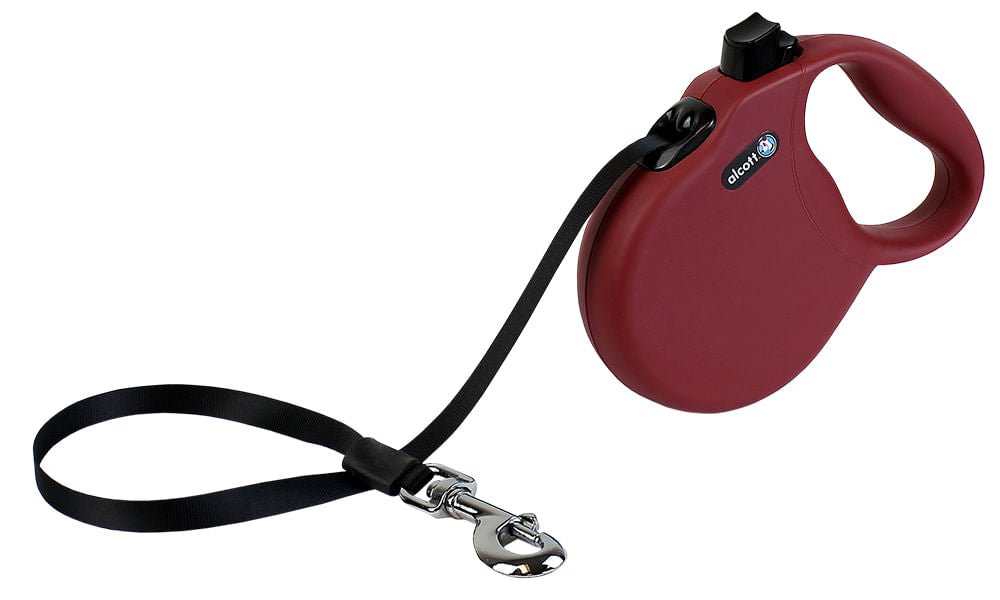 alcott Wanderer Retractable Leash - Jeffers - Dog Supplies > Dog Apparel > Dog Collars, Harnesses, & Leashes