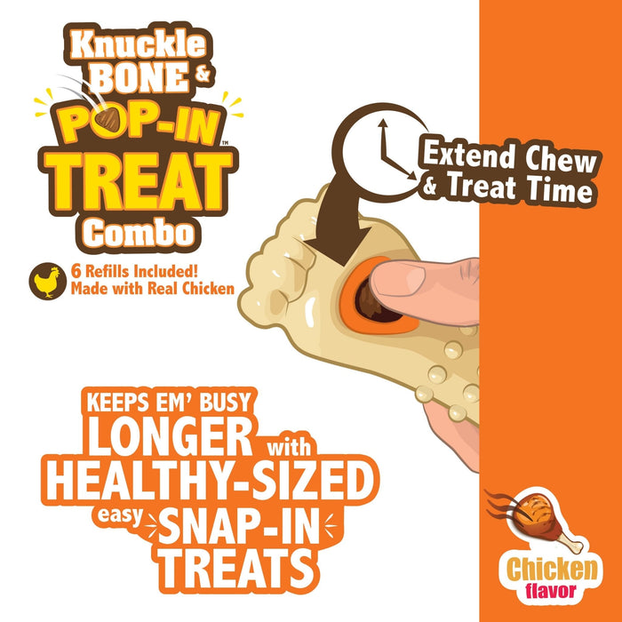 All - Natural Pop - In Dog Treat Refills, Chicken, All Sizes, 30 ct - Jeffers - Dog Supplies > Dog Treats > Chews