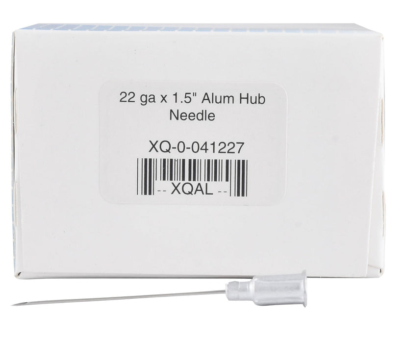 Aluminim Hub Needles, Box of 100 - Jeffers - Animal Health & Wellness > Medical Supplies