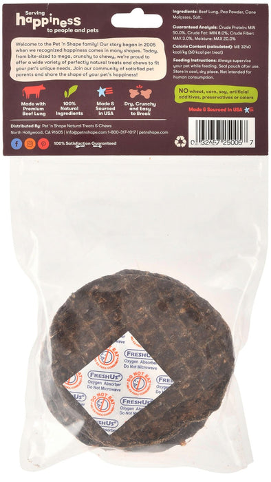 American Patties Premium Beef Lung Dog Treats - Jeffers - Dog Supplies > Dog Treats