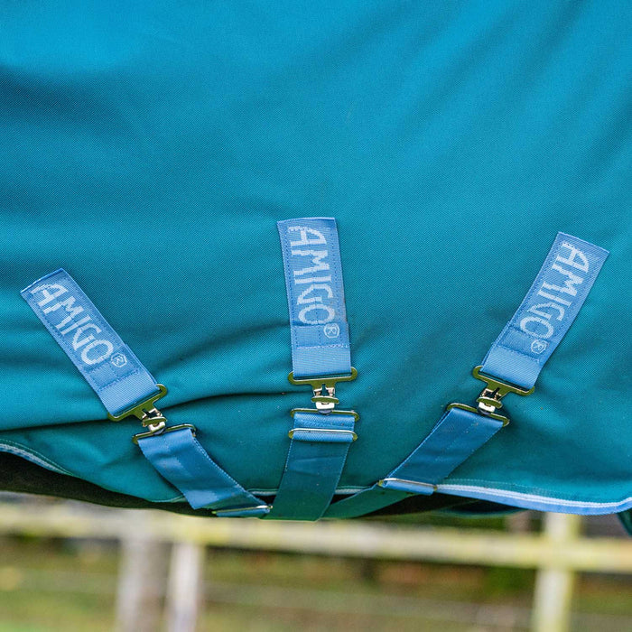 Amigo Bravo 12 Wug, 1200D, Lite, Storm Green - Jeffers - Horse Supplies > Horse Blankets & Sheets