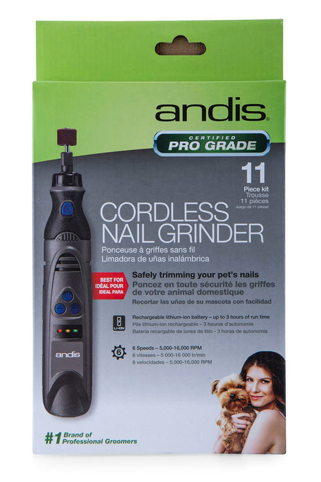 Andis 6 - Speed Cordless Nail Grinder - Jeffers - Animal & Pet Supplies > Pet Grooming > Pet Nail & Pad Care