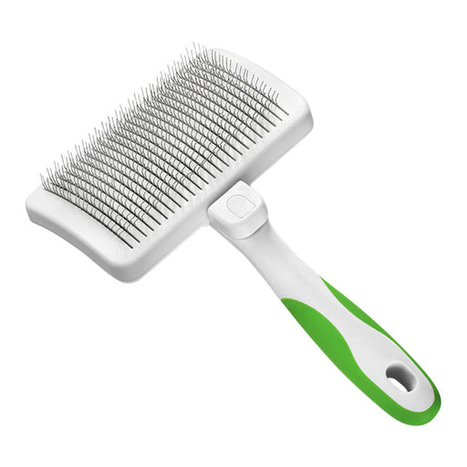 Andis Self - Cleaning Slicker Brush - Jeffers - Animal & Pet Supplies > Pet Grooming > Pet Combs & Brushes