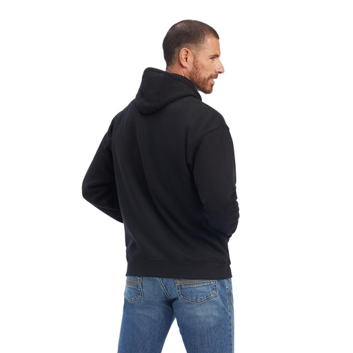 Ariat USA Proud Sweatshirt Hoodie, Unisex, Black - Jeffers - Men > Men's Clothing > Men's Shirts