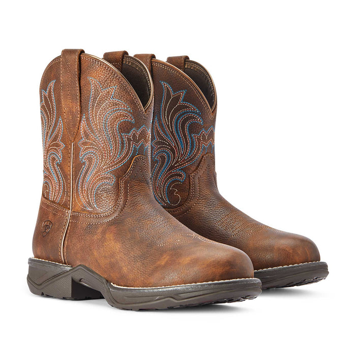 Ariat Womens Anthem Round Toe Shortie Boot, Copper Kettle - Jeffers - Women > Boys > Shoes, Boots