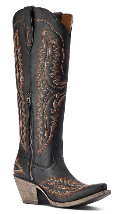 Ariat Women's Casanova Western Boot, Brooklyn Black - Jeffers - Women > Boys > Shoes, Boots