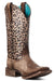 Ariat Women's Circuit Savanna Cheetah Western Boot, Naturally Distressed Brown - Jeffers - Women > Boys > Shoes, Boots