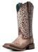 Ariat Women's Circuit Savanna Cheetah Western Boot, Naturally Distressed Brown - Jeffers - Women > Boys > Shoes, Boots