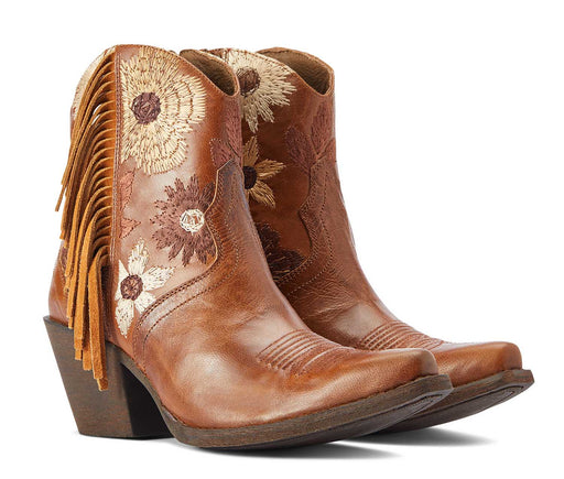 Ariat Women's Florence Western Boot, Tangled Tan - Jeffers - Women > Boys > Shoes, Boots