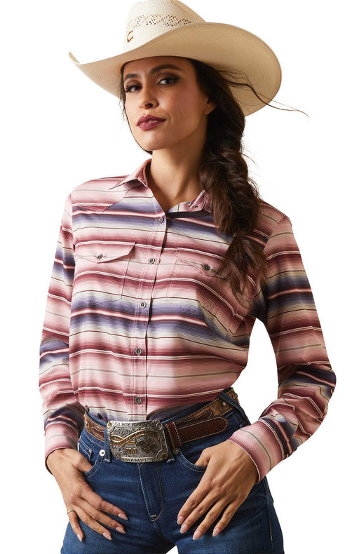 Ariat Women's Western VenTek Stretch Shirt, Reata Serape - Jeffers - Women > Women's Riding & Equestrian Clothes