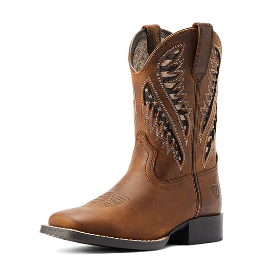 Ariat Youth Quickdraw VentTek Western Boot - Jeffers - Children > Children