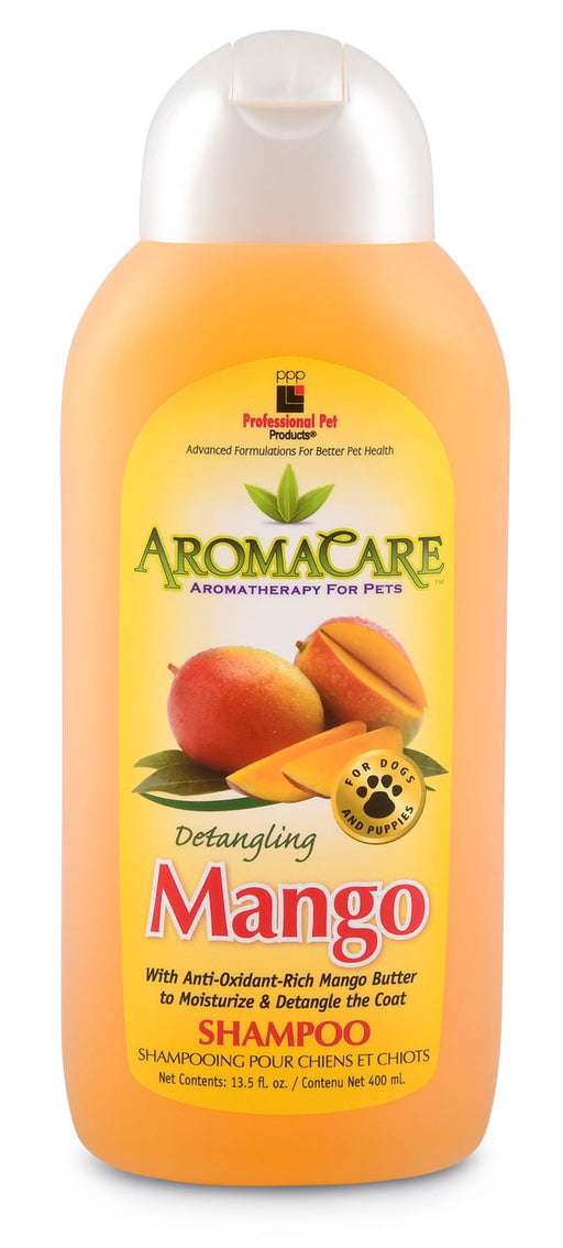 AromaCare Detangling Mango Shampoo, 13.5 oz - Jeffers - Animal & Pet Supplies > Pet Grooming > Pet Shampoo & Conditioner