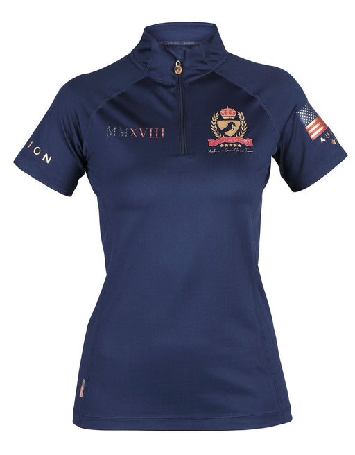 Aubrion Team Short Sleeve Top - Jeffers - Women > Women's Riding & Equestrian Clothes