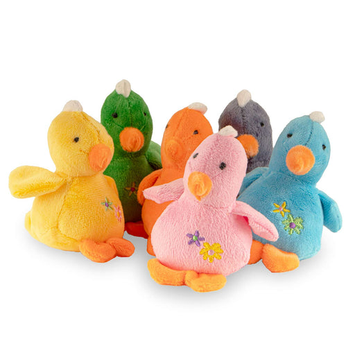 Baby Ducks with squeakers, 6 Pack, Assorted - Jeffers - Dog Supplies > Dog Toys