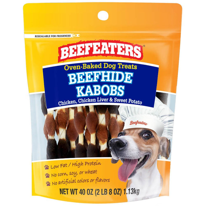 Beefeaters Beefhide Kabobs - Jeffers - Dog Supplies > Dog Treats