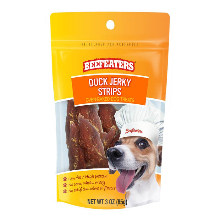 Beefeaters Duck Jerky Strips - Jeffers - Dog Supplies > Dog Treats > Jerky & Sausages