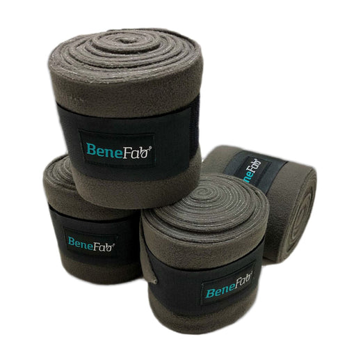 BeneFab Therapeutic Polo Wraps, Gray, 4 pack - Jeffers - Horse Supplies > Horse Boots & Leg Wraps