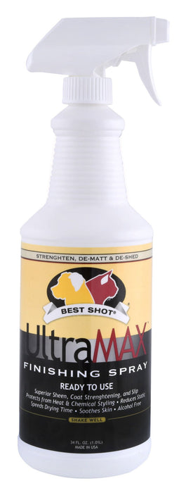 Best Shot UltraMAX Pro Finishing Spray - Jeffers - Animal & Pet Supplies > Pet Grooming > Pet Shampoo & Conditioner